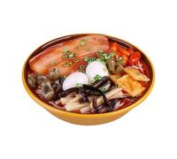 Qcbuegof Fideos Decorativos Tazón De Arroz Formas Únicas Fideos Modelo Alimento Muestra Encanto Mejora De La Atracción Visual En Restaurantes Decoración Del Hogar