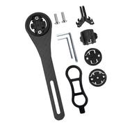 Qcbuegof Mountain Bicycles Extension Computer Manillar Delantero Bicicleta Soporte de Computador Ajustable para Bicicleta Bicicleta Soporte de Computador