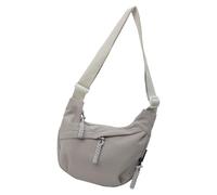 Qcbuegof Mujeres Y Hombres Espacioso Bolso De Hombro Para La Escuela Diaria De Péndulo Escuela Crossbody Bolsa Ajuste Libros De Texto Y Accesorios Bolso De Hombro De Lona, gris