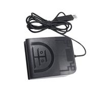 Qcbuegof Pedales mecánicos fotoeléctricos USB de un solo pie para teclados, acceso directo y operaciones manos libres, pedales de pie para juegos con aduanas