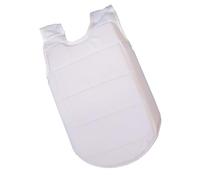 Qcbuegof Protector de pecho de karate, taekwondo, protección de pecho, boxeo, parte superior del cuerpo, costillas abdominales, protector para niños 6-12, kickboxing, artes marciales, poliéster