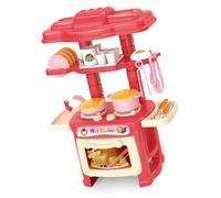 Qcbuegof Roleplay Game Cooking Toy Trep Play Kitchen Toys Kindergarten Niños Aprendizaje Temprano Fine Motor Skill Training Toy Cocina Juego de Juego