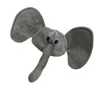 Qcbuegof Sombrero de elefante creativo cómodo gorro de felpa para fiestas de carnaval sombrero de disfraz de Halloween para evento formal forma animal de moda