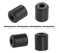 Qcbuegof Soporte de pared de goma para esquí y snowboard, ahorro de espacio, para almacenamiento vertical, estante de almacenamiento de snowboard