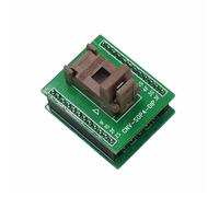Qcbuegof Soporte de prueba de circuitos integrados SOP4 profesional con 2 54 mm de distancia para laboratorios electrónicos, chip de programación