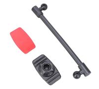 Qcbuegof Soporte de teléfono para coche de 17 mm con adhesivo para la cabeza, fuerte salpicadero, soporte para teléfono móvil para tablero, parabrisas, coche, soporte para teléfono con adhesivo
