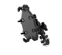 Qcbuegof Soporte para teléfono para motocicleta, soporte para teléfono, manillar, pinza para teléfono móvil, para 5,7 - 7, 2 pulgadas, montaje de teléfono antivibración