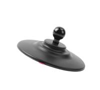 Qcbuegof Soporte universal para teléfono de rótula de 17 a 25 mm con adaptador de cabeza de base adhesiva, placa adaptadora de montaje de brazo