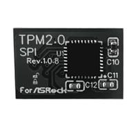 Qcbuegof SPI 14PIN parte de seguridad de cifrado de placa base Componente electrónico TPM 2.0 TPM2.0 Tarjeta remota