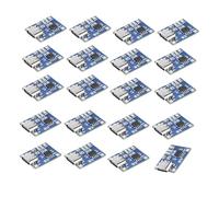 Qcbuegof TC4056 Módulo de carga para baterías de litio individuales con 4 28 V de desconexión de sobrecarga y compatibilidad con interfaz tipo C. Cargador de litio con LED