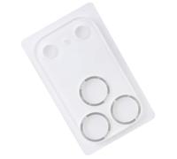 Qcbuegof Temper - Protector de lente de vidrio para teléfono 17, acabado mate, antihuellas, a prueba de arañazos, protección de lente de cámara