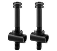 Qcbuegof Tornillos de mantenimiento de asiento de aleación de metal, 5 x 30/40 mm, tornillos de ciclo para bicicleta, tuercas para lavadora, cuchara de sillín
