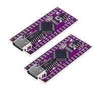 QCCAN 2pcs LGT8F328P LQFP32 MiniEVB HT42B534 Develope Board Replace Nano V3.0 ATMEGA328 Compatible para Arduino (LGT8F328P Tipo-C)