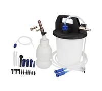QccHieUs Extractor de Líquido de Frenos de 3 litros con de Vacío Y Herramienta para Purgar El Embrague de Vehículos, Negro