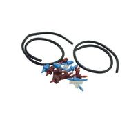 QccHieUs Kit de Bomba de Freno, Reemplaza 2 Mangueras, Repuesto 13911 Accesorios para Automóvil