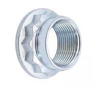 QccHieUs Tuerca de Buje Del Cojinete de Rueda Tuerca para Transmisión Trasera Y Eje M24x1.5mm Pieza Apta para 3 5 E36 E46 E81 E82 E88 E90 E92 F, 2 piezas