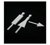 QCHAOLI Letrero de baño acrílico for Pared, Adhesivo for baño, Letrero de WC, Puerta de baño, Letrero de Inodoro, letreros de Pared, Placas Creativas(White)