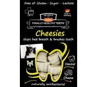 QCHEFS/Dental/Fitness cheesies/contra el Mal Aliento/Limpieza Dental/Aliento y la Placa/Bienestar para alérgicos