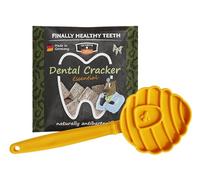 Qchefs Lick Stick & Zahnputz- Cracker Pferd - Cuidado dental antibacteriano como golosina contra el estrés y seguro en EMS- Hufrehe- PSSM