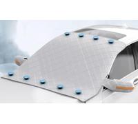 QCHIAN Protector para Parabrisas para Toyota Yaris 2013-2023, Cubierta de Parabrisas Coche Magnético, Funda Plegable Parabrisa Protege de Hielo Nieve Viento Rayos UV Sol,160x116cm