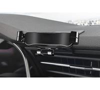 QCHIAN Soporte Móvil Coche para Audi Q8 2019 2020 2021 2022 2023, Soporte Telefono Carro Universal con Rotación de 360°, Porta Movil Estable, Soporte de Teléfono para Automóvil,A Black