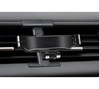 QCHIAN Soporte Móvil Coche para Land Rover Evoque 2012 2013 2014 2015-2019, Soporte Telefono Carro Universal con Rotación de 360°, Porta Movil Estable, Soporte de Teléfono para Automóvil,A Black