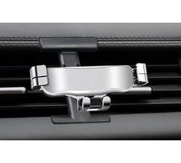 QCHIAN Soporte Móvil Coche para Land Rover Evoque 2012 2013 2014 2015-2019, Soporte Telefono Carro Universal con Rotación de 360°, Porta Movil Estable, Soporte de Teléfono para Automóvil,B Silver