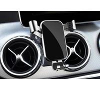QCHIAN Soporte Móvil Coche para Mercedes Benz CLA 2013 2014 2015 2016 2017 2018 2019, Soporte Telefono Carro Universal con Rotación de 360°, Porta Movil Estable, Soporte de Teléfono para Automóvil