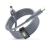 QCHMM Starlink Mini Cable USB C a DC 5M, ingresso 100 W, impermeabile cavo para Starlink Mini, per power bank da 65 W + sorgente PD