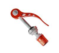 QCKNKMGG Abrazadera de tija de sillín con fijación rápida Abrazadera for tija de sillín liberación rápida for Bicicleta, 5 Piezas, M5 x 45 mm, Multicolor(Red)