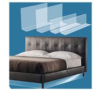 QCKNKMGG bloqueadores de Juguetes de Muebles, Bloqueador de Muebles de PVC Transparente for Debajo del sofá Cama, Ideal for Juguetes de Mascotas (Alto 3-23 cm)(L 100cm,H 20cm)