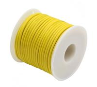 QCKNKMGG Cable electrónico, Alambre Calefactor eléctrico de Silicona | Multicolor, 2/5/10 metros x 11-30AWG: descongelación de refrigeradores, calentamiento industrial(Yellow,5M*28)