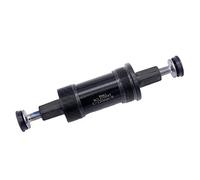 QCKNKMGG Eje Medio de una Bicicleta de montaña Cuadrada, Eje de pedalier Cuadrado Negro de 118-127,5 mm for Bicicletas de Carretera Plegables de montaña Dead Fast(118mm)