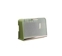 QCKNKMGG Router Estante， Caja de Almacenamiento de plástico con WiFi, Gran Capacidad, sin Perforaciones, Resistente al Polvo, for Montar en la Pared, for Oficina(Clear Green,30 * 12 * 22cm)