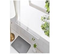 QCKNKMGG Ventana de acrílico, Extensión for alféizar de Ventana, extensión for alféizar de Ventana de Cocina, Estante de Almacenamiento de acrílico, Extensor for alféizar de Ventana(50x15cm)