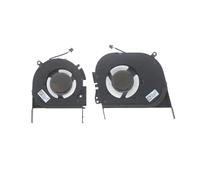 QCKRTAU Ventilador De Refrigeración For CPU Y GPU De Portátil, Compatible con ASUS, Compatible con VivoBook Pro 15 K3500P K3500PC K3500PA K3500PH M5300Q M3500QC(Set)