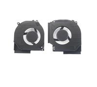 QCKRTAU Ventilador De Refrigeración For CPU Y GPU De Portátil MG75091V1-C180-S9A MG75091V1-C190-S9A DC12V 9,60W, Compatible con HP, De Gaming Victus 16-R TPN-C169 N44738-001(CPU GPU Fan)