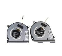 QCKRTAU Ventiladores De CPU Y GPU For Computadora L53542 L53541-001, Compatibles con HP Envy, X360 15-DS 15-DR 15M-DR DR0004 15M-DS DS0011 TPN-W142(CPU GPU Both)