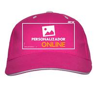 QCM Gorra Infantil Personalizada - para Niño y Niña - Talla Única - 100% Algodón - Personaliza con Imagen o Texto