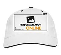 QCM Gorra Infantil Personalizada - para Niño y Niña - Talla Única - 100% Algodón - Personaliza con Imagen o Texto