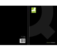 QCONNECT CASEBOUND A4 HARDBACK BLACK