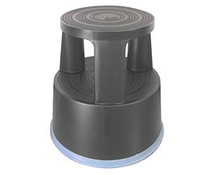 QCONNECT PLASTIC STEP STOOL DARK GREY