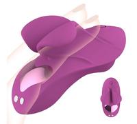 Qcpuuu Vibradores de punto G, vibrador de dedo con estimulación del clítoris para mujeres con 9 modos de vibración, estimulador de clítoris, mini vibración para mujeres, juguetes sexuales para parejas