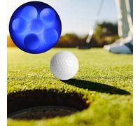 QCSTORE Juego de Pelotas de Luminosas LED de 6 Piezas con Atractivos Colores Brillantes, Material de Caucho Sintético para Mayor Durabilidad, Ideal para Entrenamiento Diurno y Nocturno (#1)