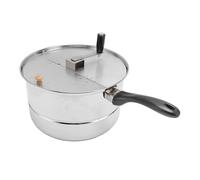 QCSTORE Máquina para Hacer Palomitas de Maíz para Estufa, Palomitas de Maíz Compactas de Acero Inoxidable para Noche de Cine Familiar, 11,0x6,5 Pulgadas