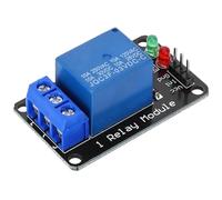 Qcwwy 1 Módulo de relé Accesorios de Control Electrónico para Control MCU Campo Industrial PLC Hogar Inteligente AC 250V 10A DC 30V 10A Normalmente Abierto Cerrar Componentes Electrónicos