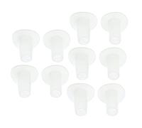 Qcwwy 10 Pezones de Leche para Terneros, Suministros para Cría de Aves de Corral, Chupete, Accesorio de Equipo de Alimentación con Forma de Pezón de Madre Vaca para Ternera Huérfana en Granjas