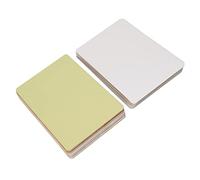 Qcwwy 100 Piezas de Cartulina Nacarada, Papel de Tarjeta de Sello de Goma Dura Brillante para álbumes de Recortes, Libros de Imágenes, Sobres, Libretas, Invitaciones de Fiesta, Herramientas de Pintura