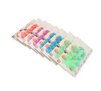 Qcwwy 120 Bobinas de Colores Surtidas de Plástico Suave Transparente para Máquinas de Coser Domésticas y Máquinas de Bordar, Accesorios para de Coser