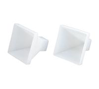 Qcwwy 2 Piezas de Pirámide H Icrafts para Manualidades de Cristal con Superficie Interior Brillante para Decoración del Hogar, Fabricación de Velas 2 Piezas de Pirámide Grande de Resina de Silicona